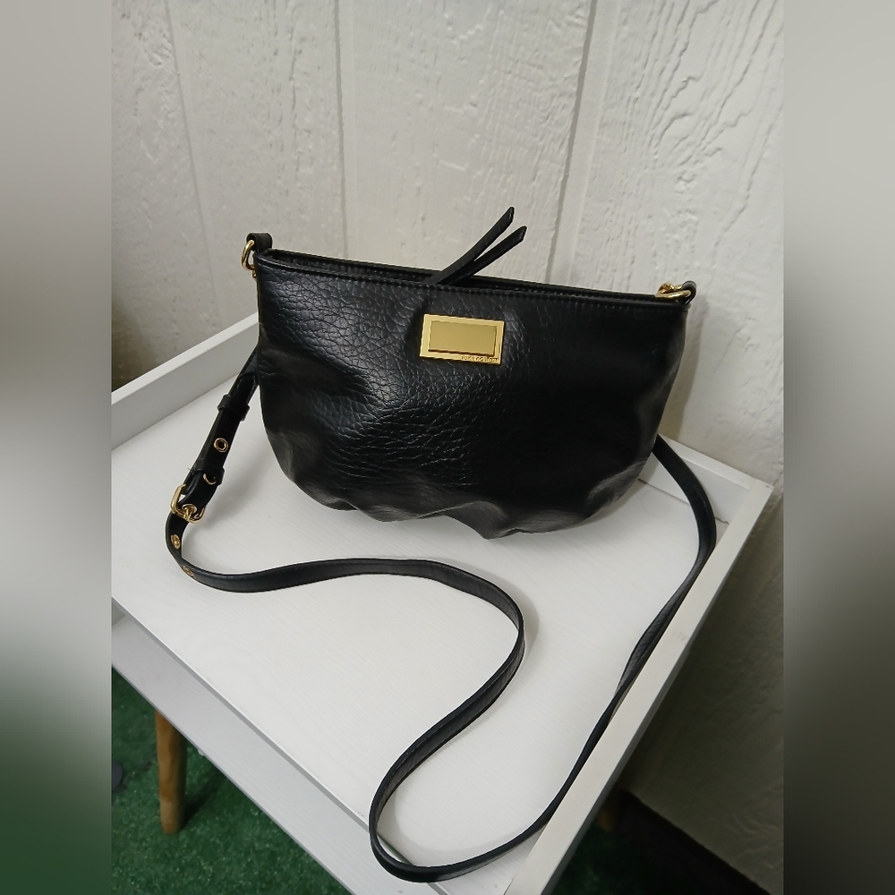 *VTG Y2K Juicy Couture Black Crossbody-EUC